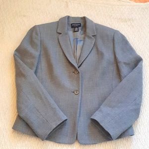 Wool and cashmere blazer